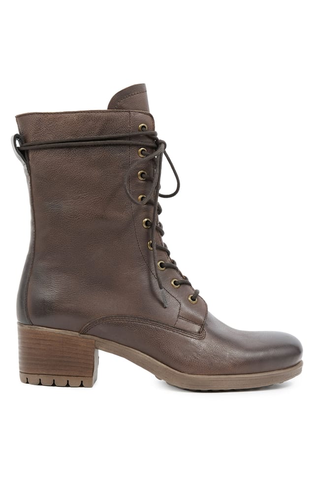 Celtic & Co Celtic & Co Women's BLOCK HEEL DERBY BOOT in Dark Brown - 2