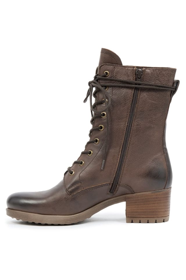 Celtic & Co Celtic & Co Women's BLOCK HEEL DERBY BOOT in Dark Brown - 3