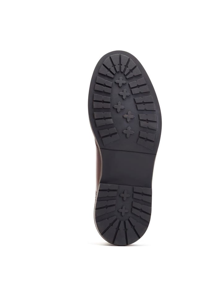 Base London Base London Men's Dealer Brogue Boot in Brown - 3