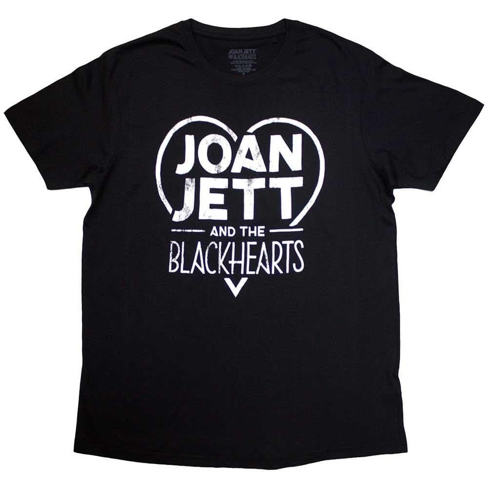 Joan Jett & The Blackhearts Joan Jett & The Blackhearts Men's Logo T-Shirt in Black