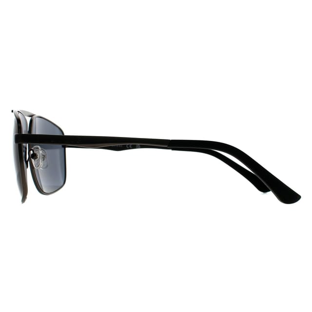 Guess Guess Men's Aviator Matte Gunmetal Smoke Grey GO00063 - 3