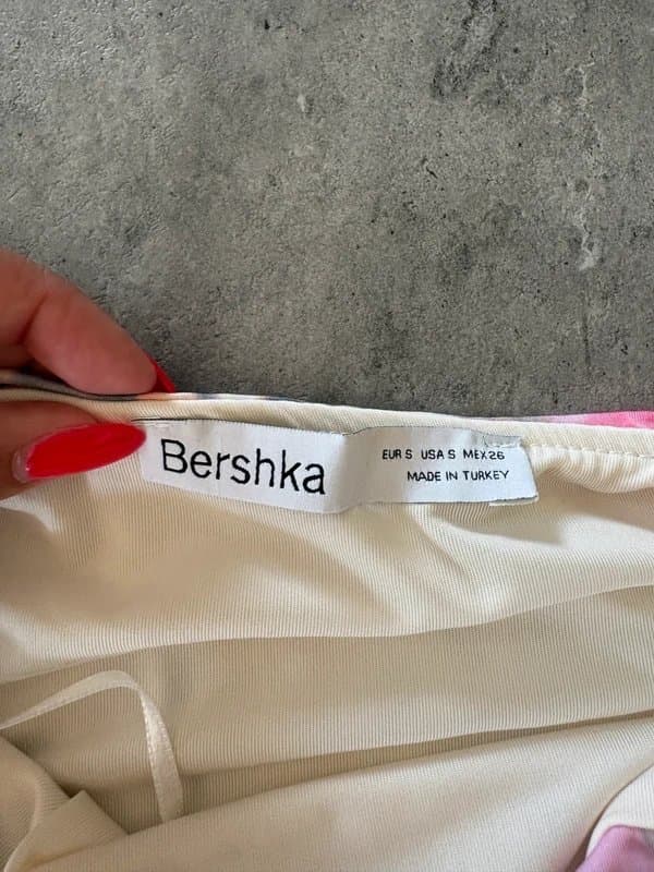 Bershka Floral, animal print midi dress