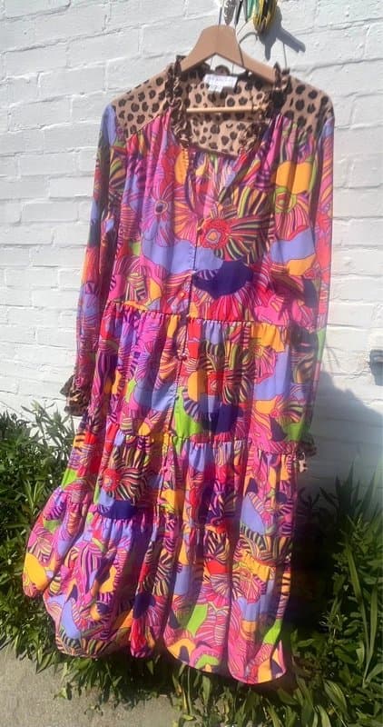 Never Fully Dressed Never Fully Dressed UK18 oversized  maxi dress. Great cond.