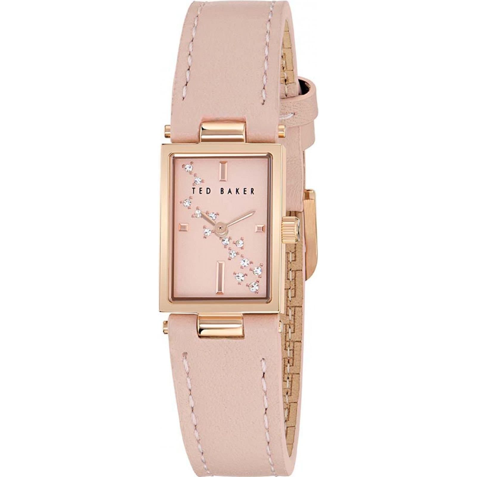 Ted Baker Ted Baker Women's BKPLLF502 Classic Chic 16mm Quartz Watch in Pink
