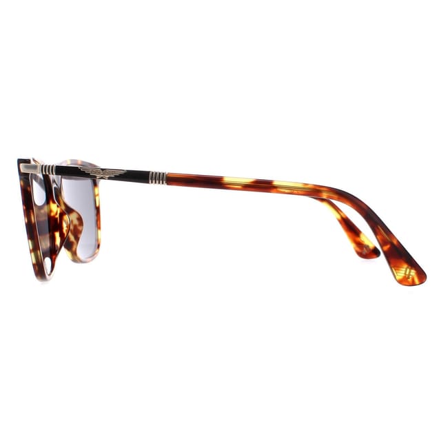 Police Police Men's Rectangle Medium Shiny Havana Grey Green SPLD45 Origins 46 Sunglasses in Brown - 3