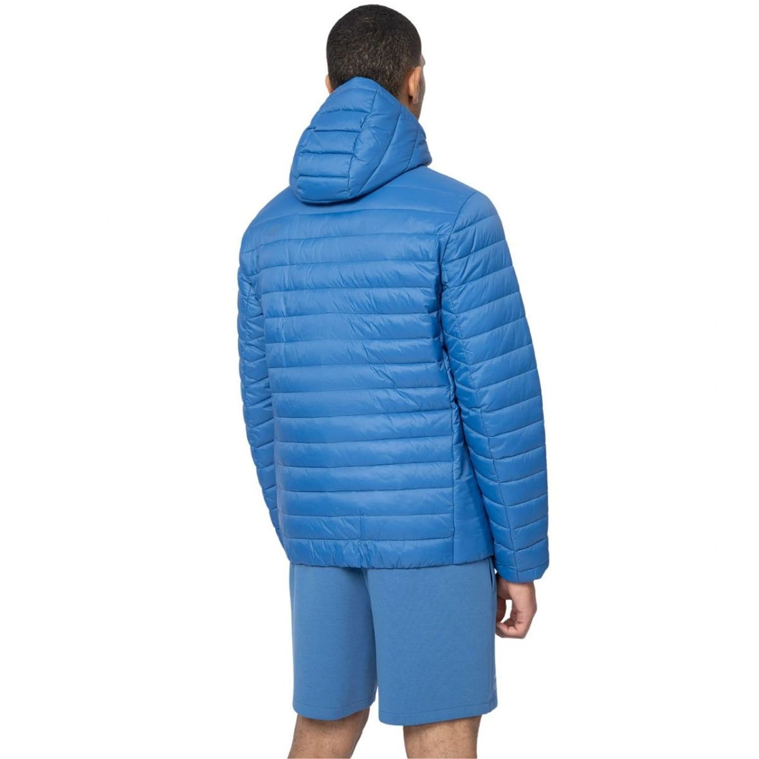 4F 4F Men's Synthetic Down Jacket in Blue - 4