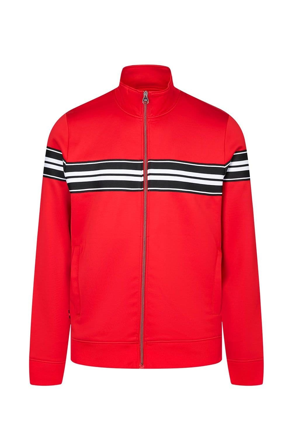 Luke 1977 Luke 1977 Men's Bonehead Zip Through Sweat in Red - 4