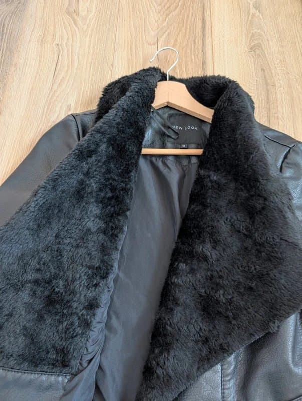 New Look Black Leather Jacket