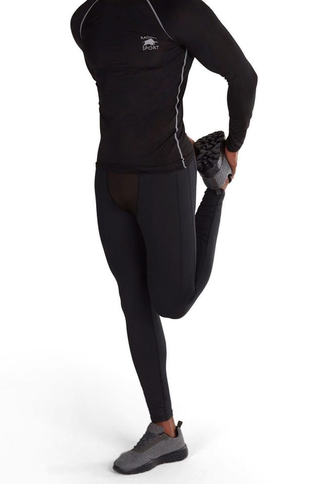 raging bull Raging Bull Men's Base Compression Legging in Black - 3