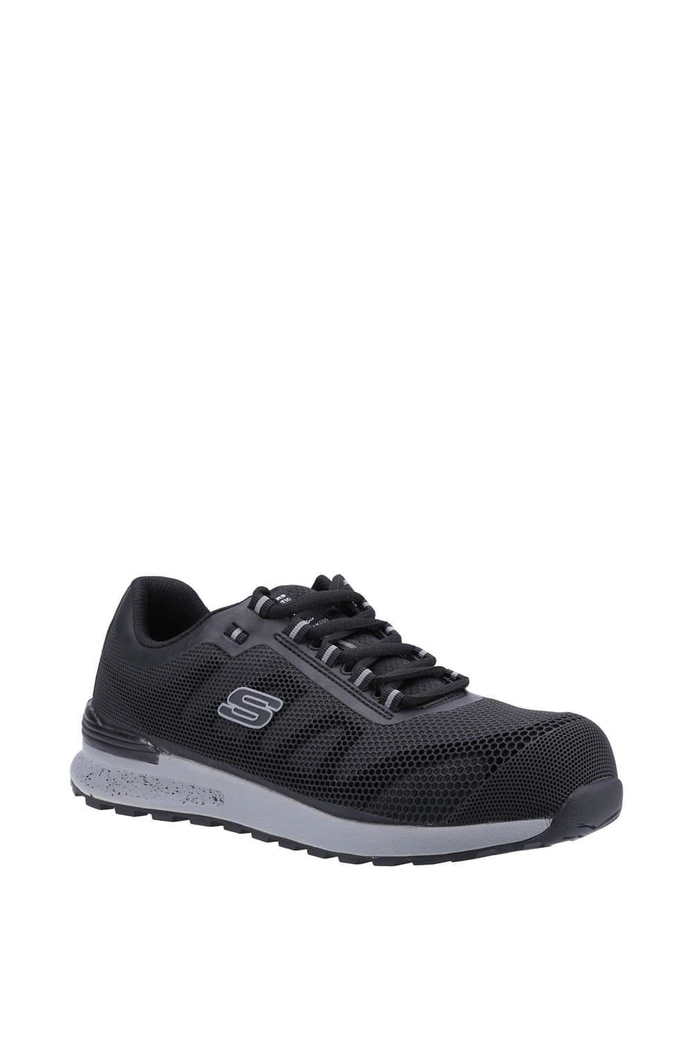 Skechers Skechers Men's Bulklin Bragoo Safety Trainer in Black
