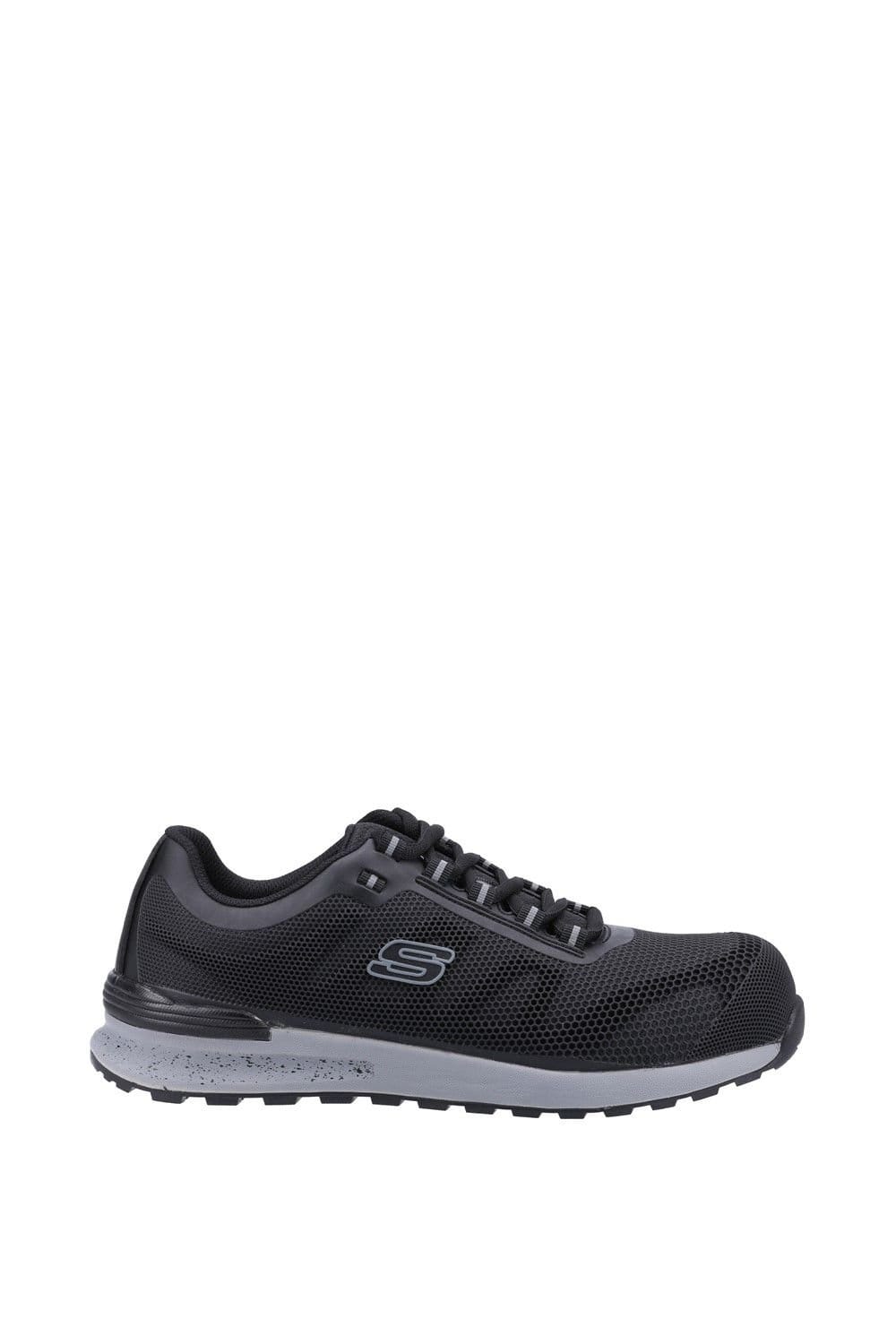 Skechers Skechers Men's Bulklin Bragoo Safety Trainer in Black - 4