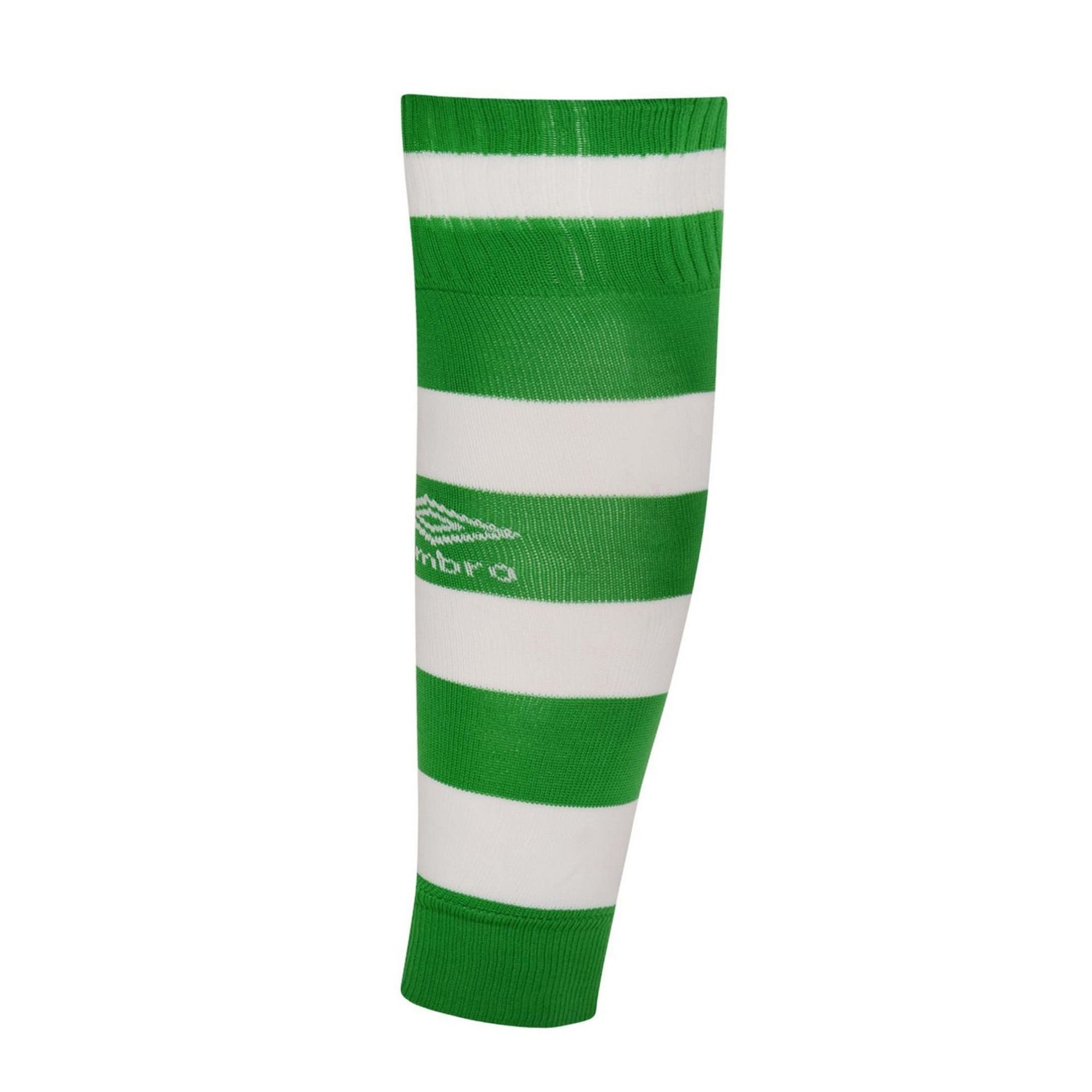 Umbro Umbro Men's Hooped Sock Leg in Green - 3