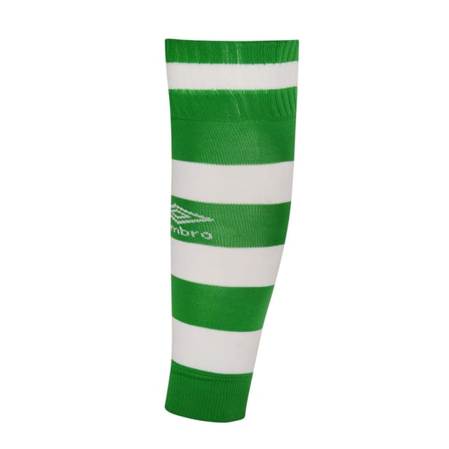 Umbro Umbro Men's Hooped Sock Leg in Green - 3