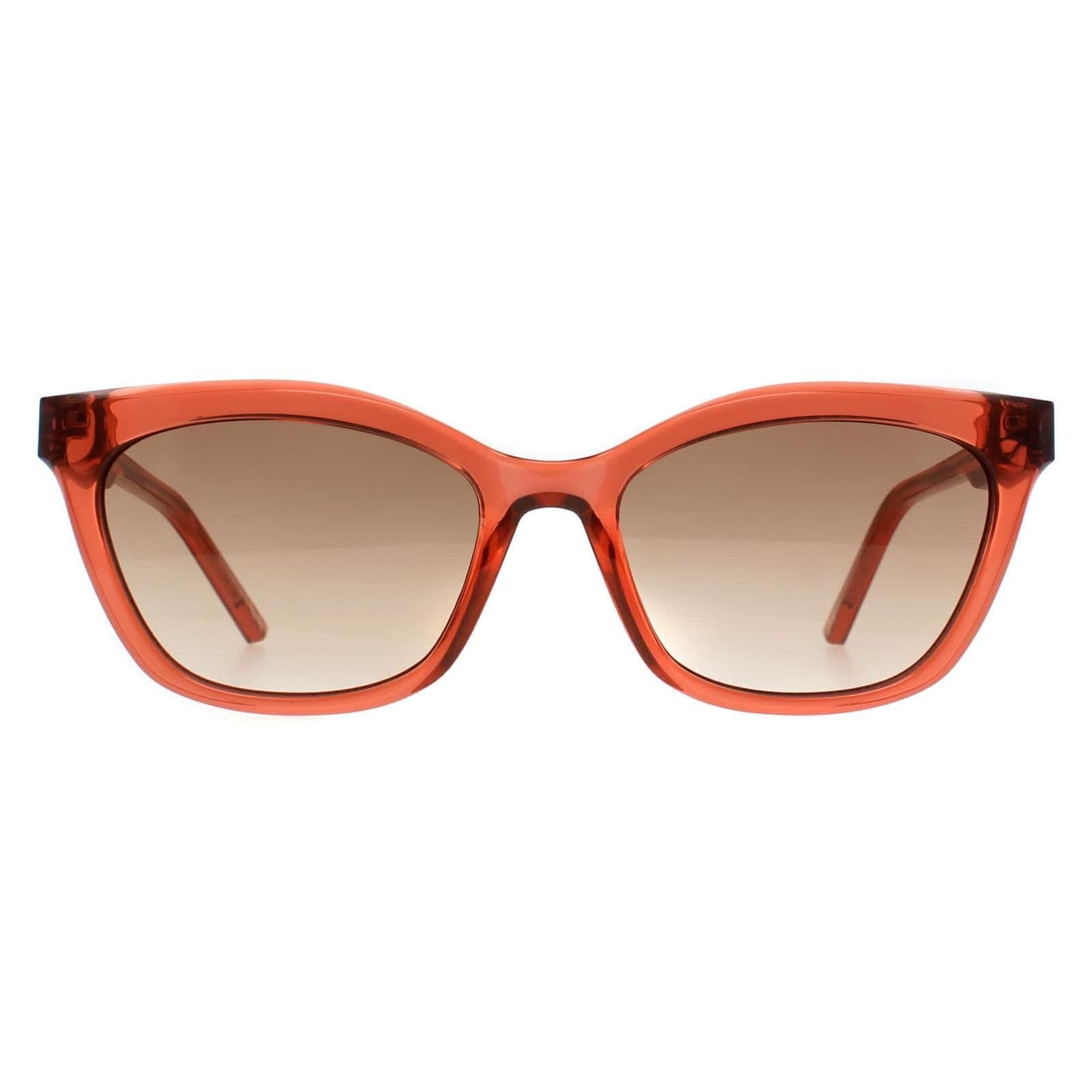 Ted Baker Ted Baker Red Cat Eye Gradient Sunglasses