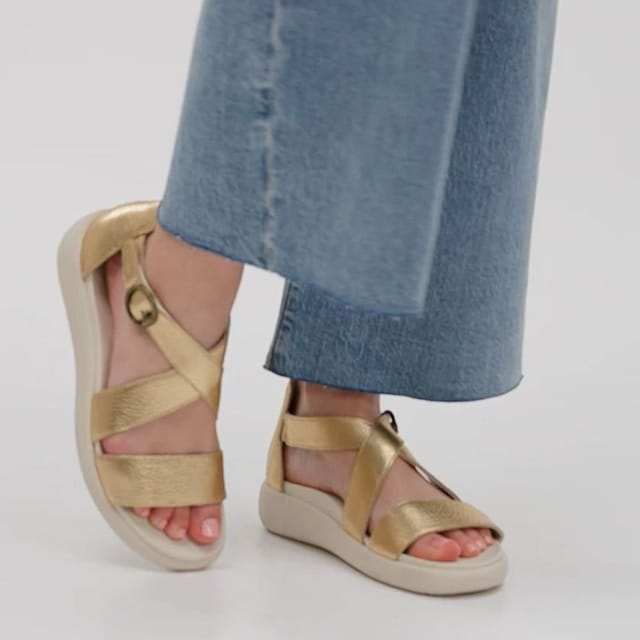 Vionic Vionic Women's Harmony Rx Strappy Sandals in Metallic Gold - 2