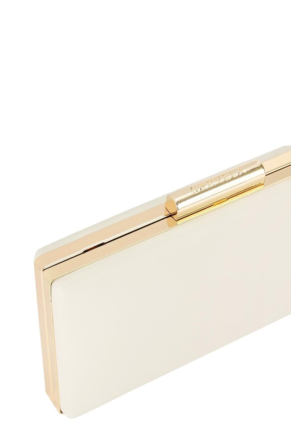 Carvela Carvela Women's 'Aintree Clutch' Bag in Cream - 4