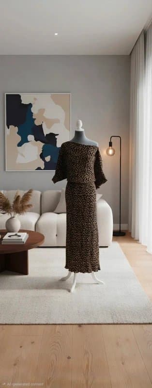 Never Fully Dressed Never fully dressed leopard print dress