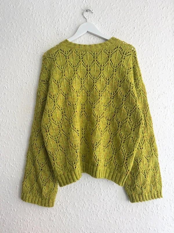 Urban Revivo Women Urban Revivo Pointelle Knitted Green Jumper