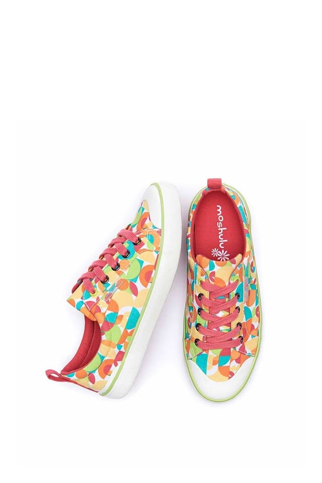 Moshulu Moshulu Women's 'Mousehall' Comfortable Lace Up Trainers - 2