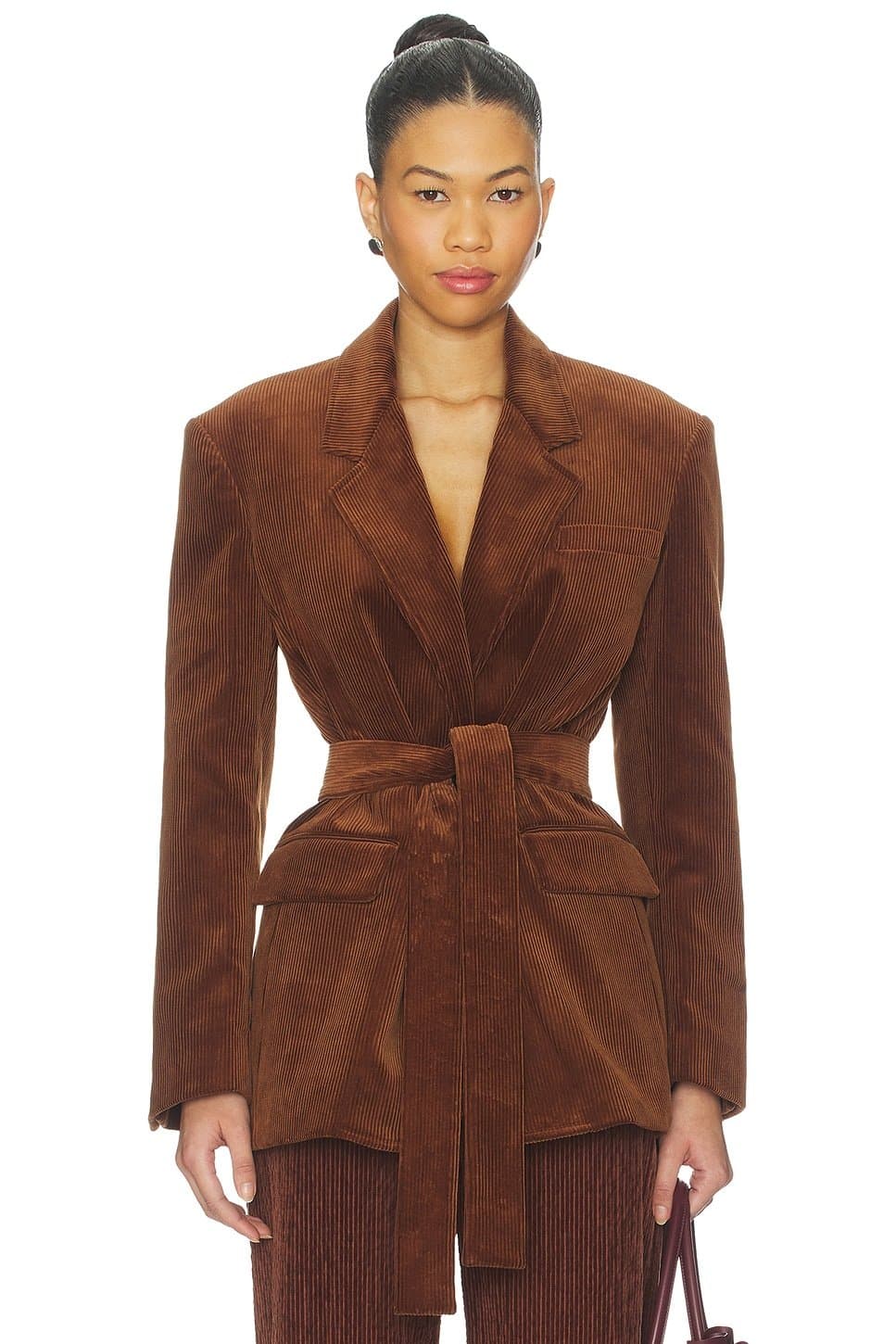 revolve Revolve Brown Corduroy Blazer