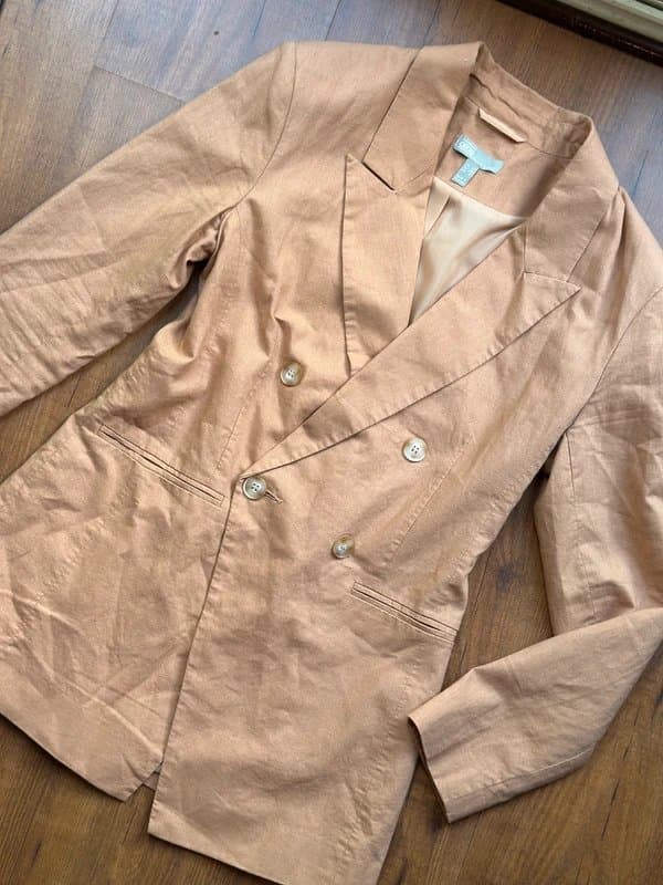 ASOS Asos Design women’s linen blend blazer jacket