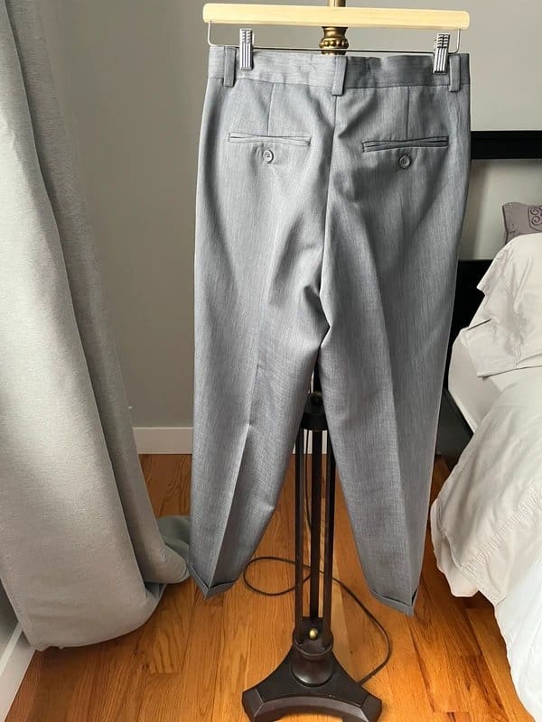Kenneth Cole Grey Dress Trousers