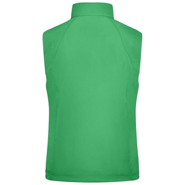 James and Nicholson James and Nicholson Women's Softshell Gilet in Green - 2