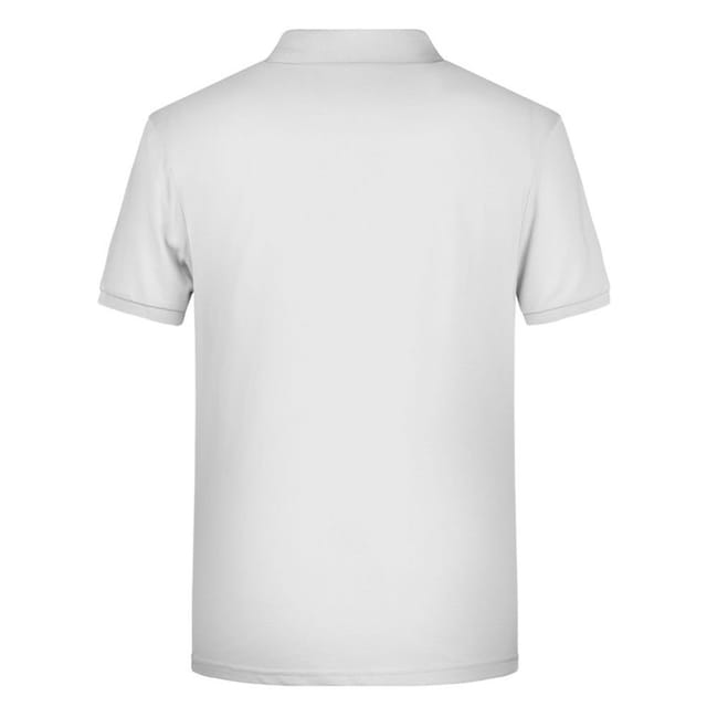 James and Nicholson James and Nicholson Men's Basic Polo Shirt in White - 2