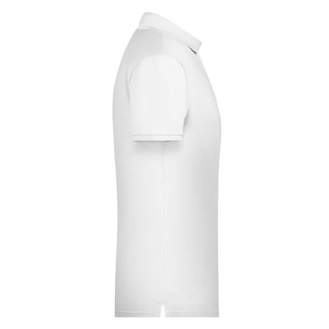 James and Nicholson James and Nicholson Men's Basic Polo Shirt in White - 3