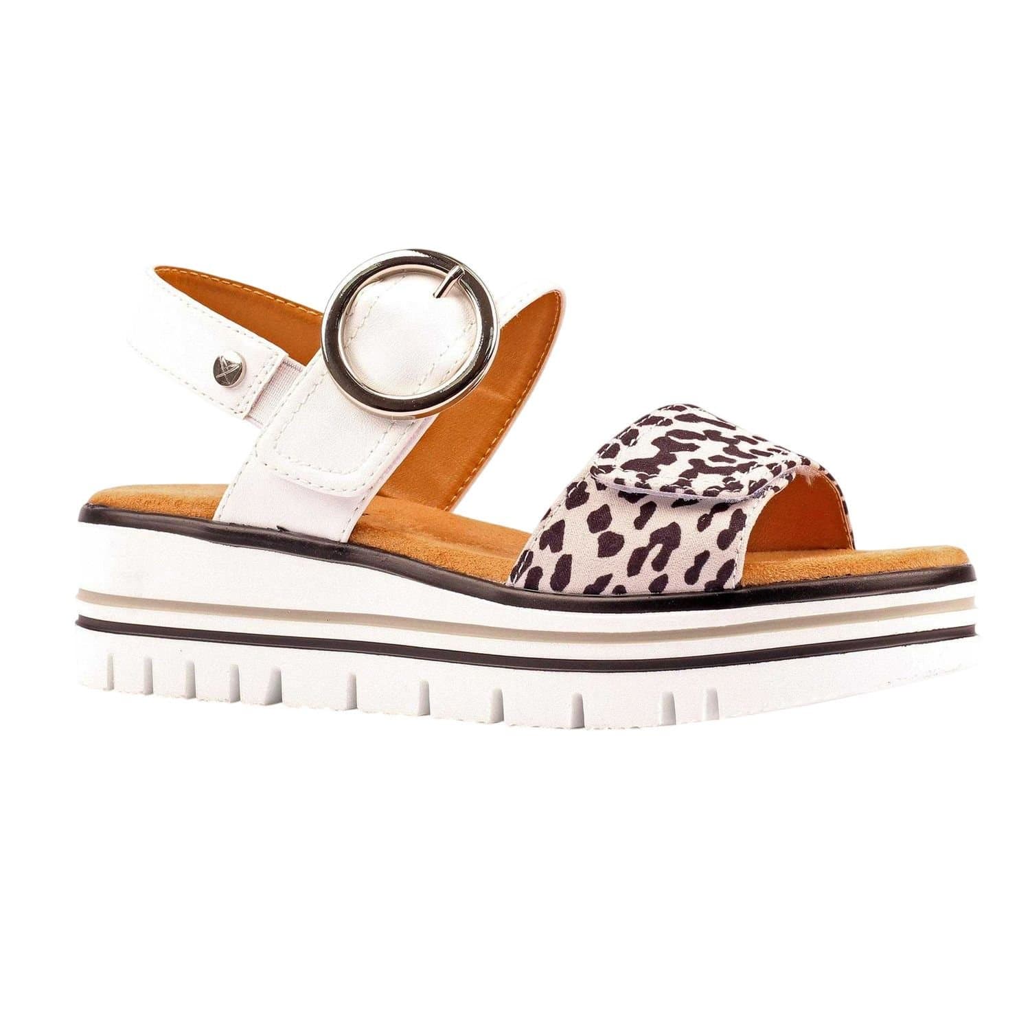Lunar Lunar Women's Ronda Sandals in White