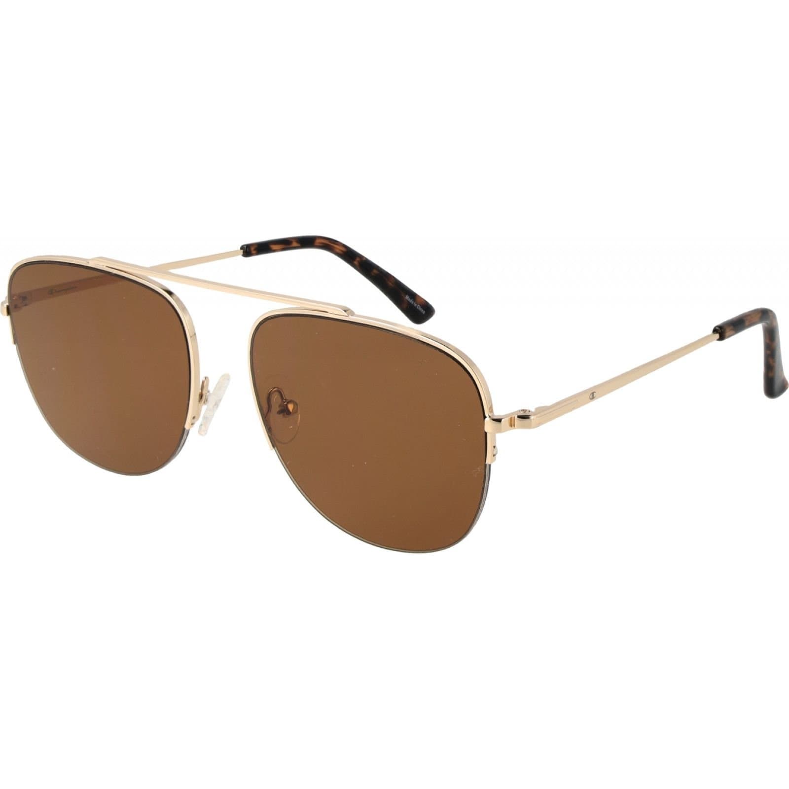 Champion Champion Men's CU5151-58C01 Square/Rectangle Sunglasses in Gold