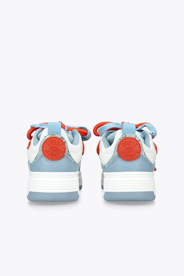 Steve Madden STEVE MADDEN Women's 'Brouhaha Blue' Fabric Trainers - 3