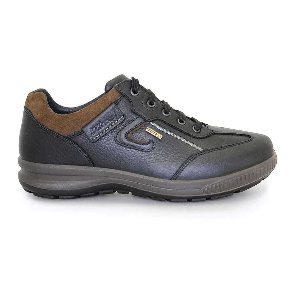 GriSport Grisport Men's Arran Leather Walking Shoes in Black