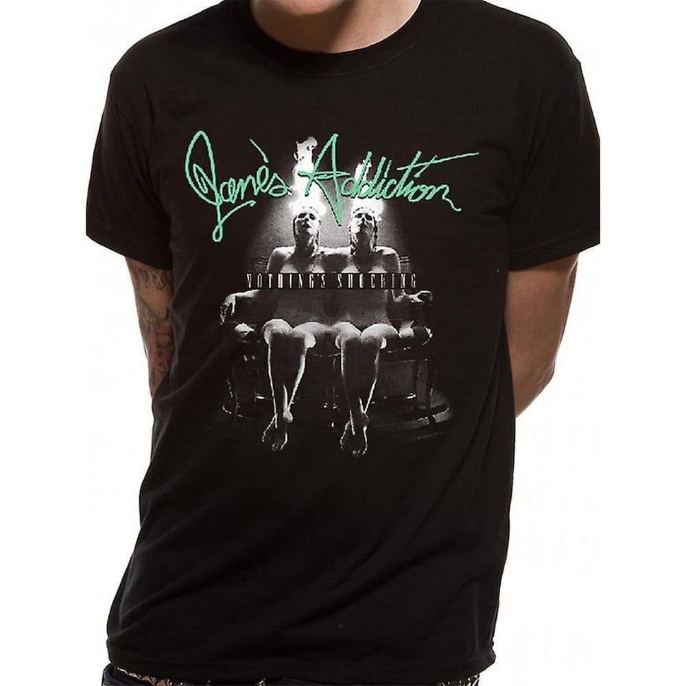Jane`s Addiction Jane`s Addiction Men's Nothing´s Shocking Cotton T-Shirt in Black