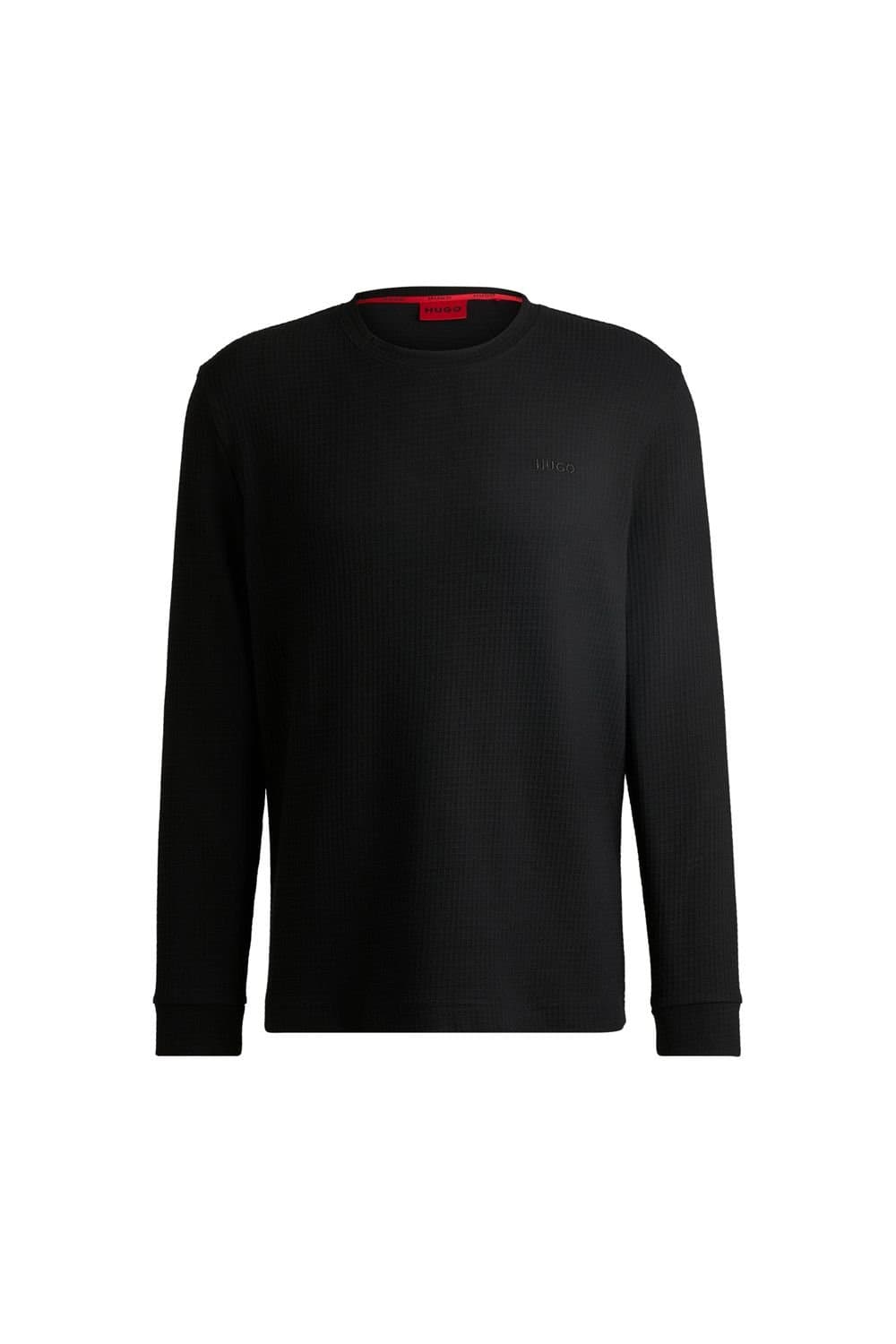 HUGO HUGO Men's Austin Long Sleeve Shirt Black