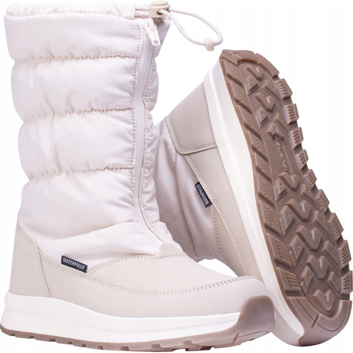 Iguana Iguana Women's Iggy Waterproof Snow Boots in Medium Beige - 4