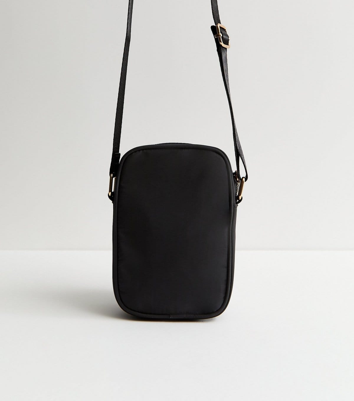 New Look Black Logo Charm Phone Bag New Look - 4