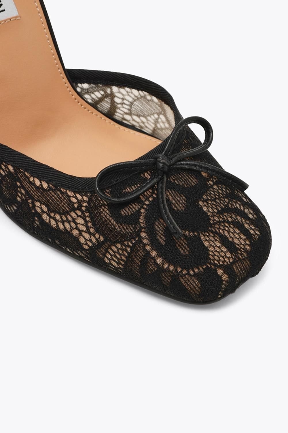 Steve Madden STEVE MADDEN Women's 'Larina Black Lace' Heels - 4