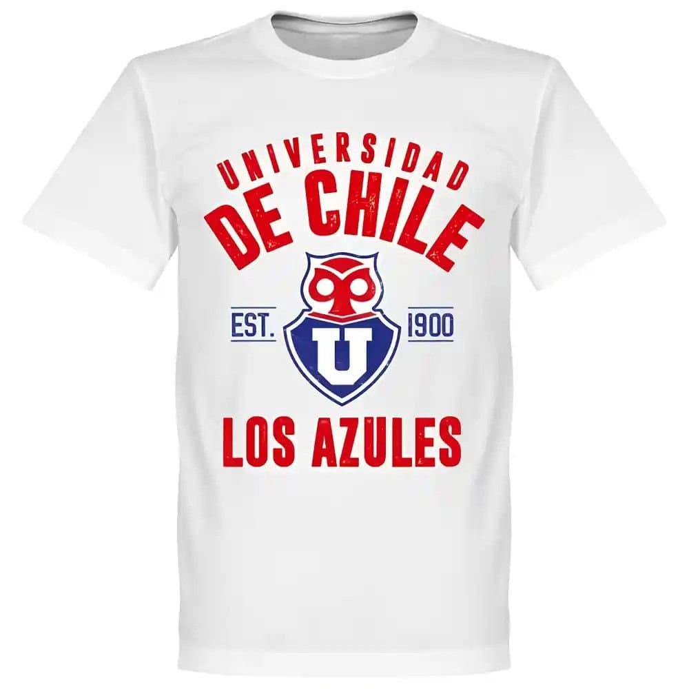 Universidad de Chile Universidad de Chile Men's Established T‑Shirt in White
