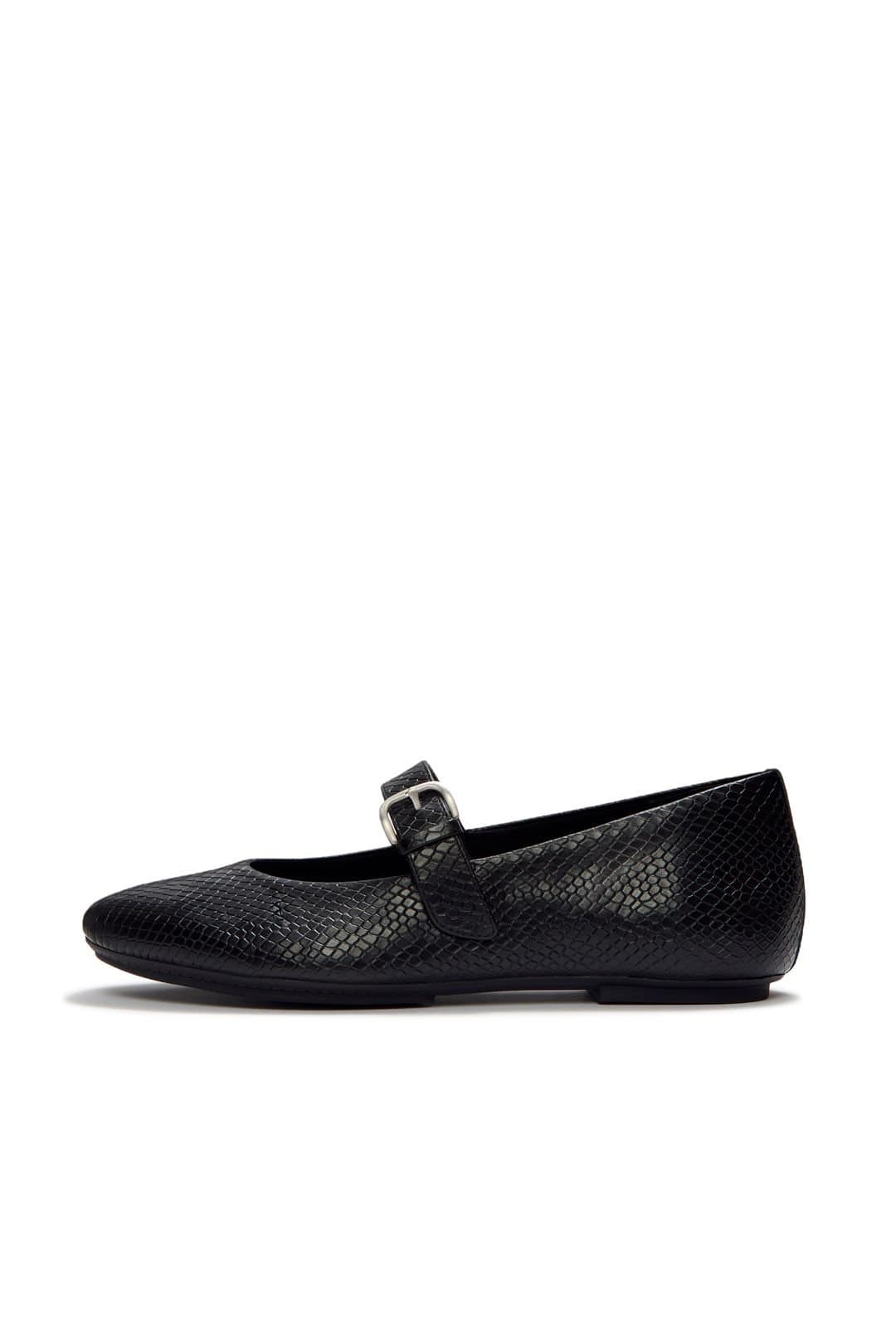 FitFlop FitFlop Women's Delicato Snake Mary Janes Black