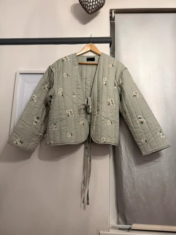 ASOS Mint green floral jacket ASOS