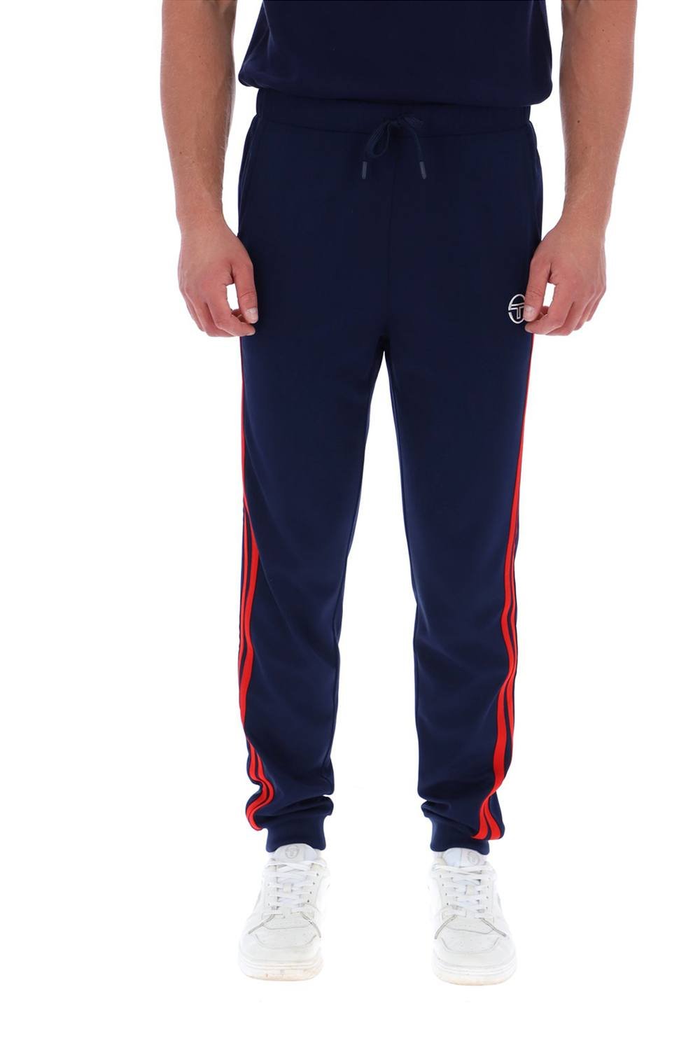 Sergio Tacchini Sergio Tacchini Men's Damarindo Track Pant Maritime Blue/Adrnaline Rush in Blue - 2