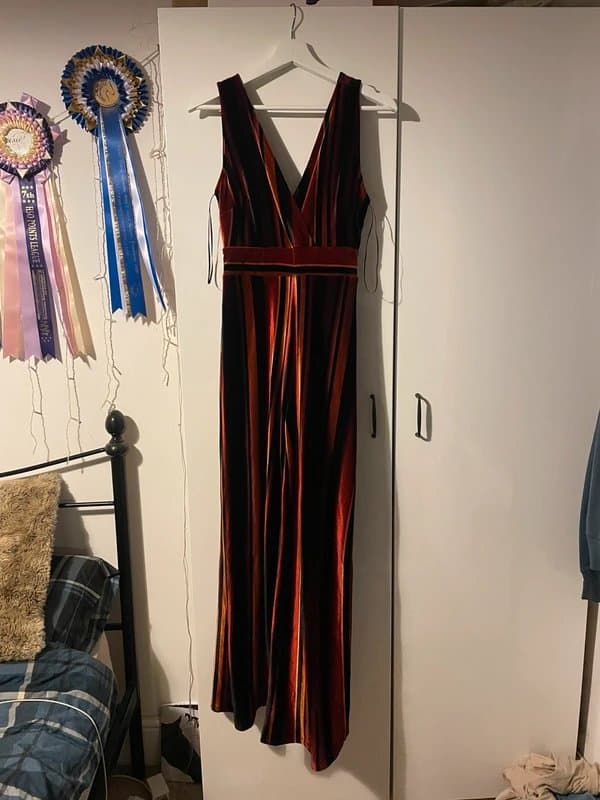 New Look New look velvet jumpsuit size 10