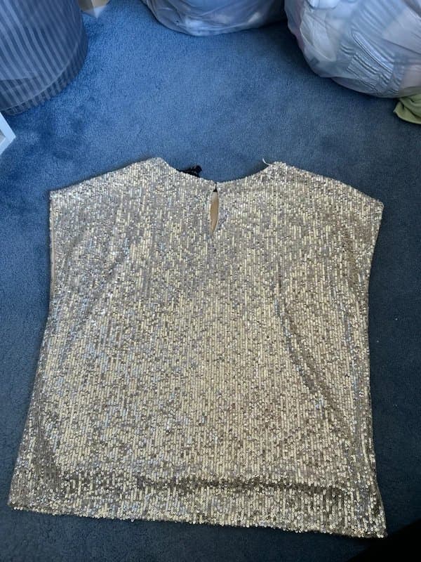 New Look Sequin going out top