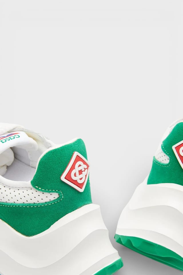 Casablanca Casablanca Women's Atlantis Sneaker White Green - 3