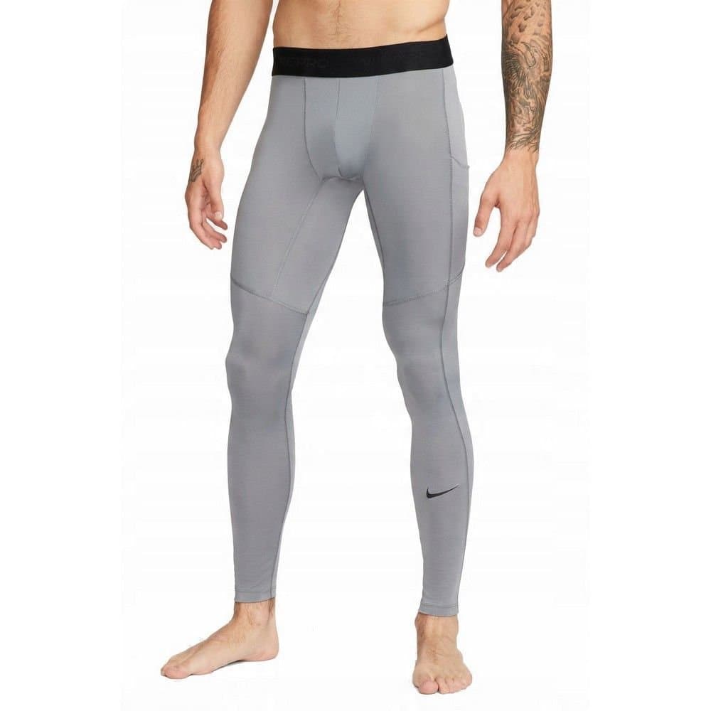 Nike Nike Men's Pro Thermal Bottoms in Grey