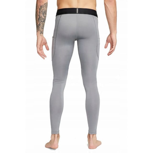 Nike Nike Men's Pro Thermal Bottoms in Grey - 2