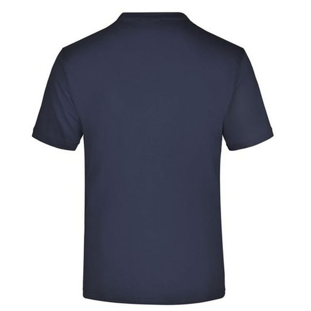 James and Nicholson James and Nicholson Men's Medium Round Neck T-Shirt in Navy - 2