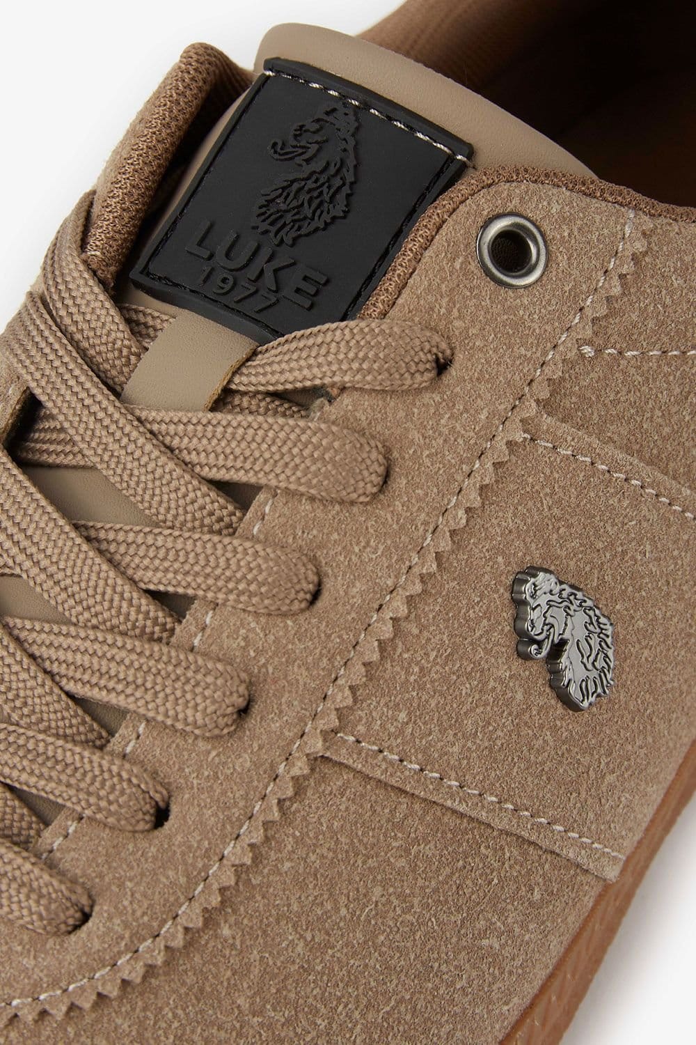 Luke 1977 Luke 1977 Men's Imparla Microsuede Trainer in Brown - 4