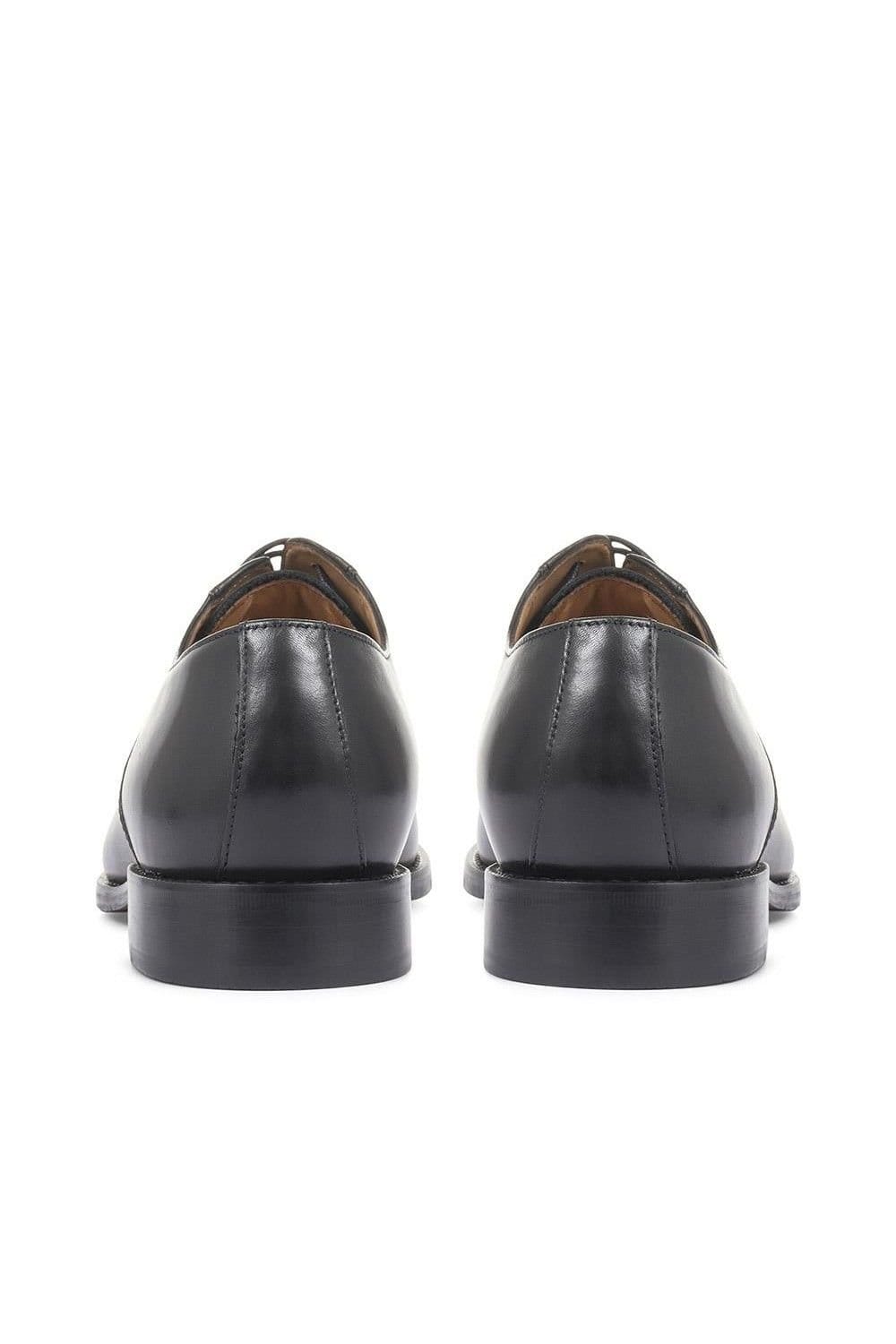 Jones Bootmaker Jones Bootmaker Men's Matthew Leather Oxford Shoes in Black - 4